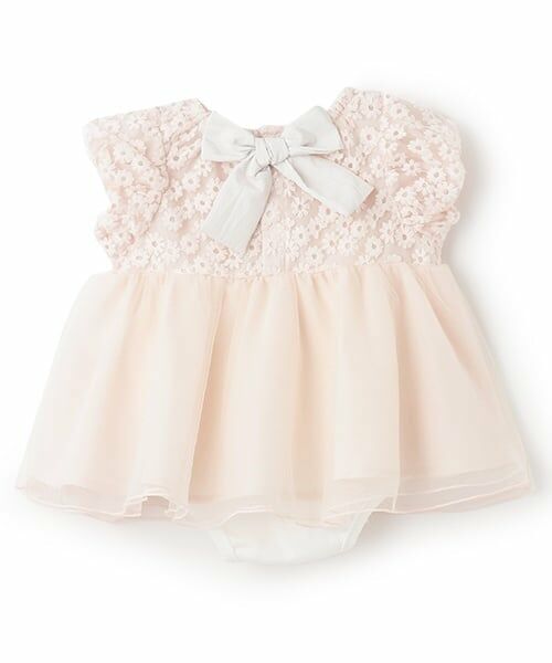 petit main / プティマイン ロンパース | 【リンク】チュールレースOPロンパース | 詳細6