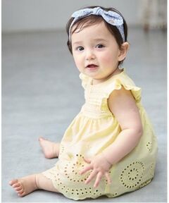 petit main / プティマイン ロンパース | 【リンク】オーバーレースOPロンパース