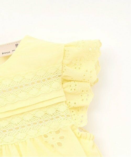 petit main / プティマイン ロンパース | 【リンク】オーバーレースOPロンパース | 詳細5