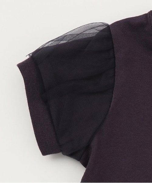 petit main / プティマイン ベビー・キッズウエア | 袖チュールロンパース＋スカパンセット | 詳細4