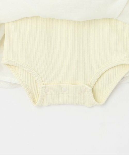 petit main / プティマイン ロンパース | 【リンク】花刺しゅう半袖ワンピース(ベビー) | 詳細7