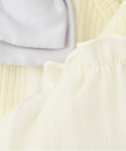 petit main / プティマイン ロンパース | 【リンク】花刺しゅう半袖ワンピース(ベビー) | 詳細8