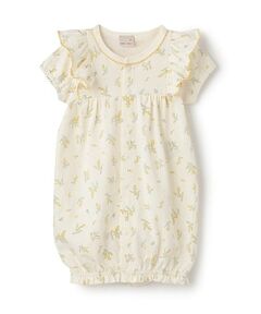 petit main / プティマイン ロンパース | 【弱酸性】肩フリル2WAYオールSS