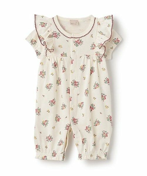 petit main / プティマイン ロンパース | 【弱酸性】肩フリル2WAYオールSS | 詳細2