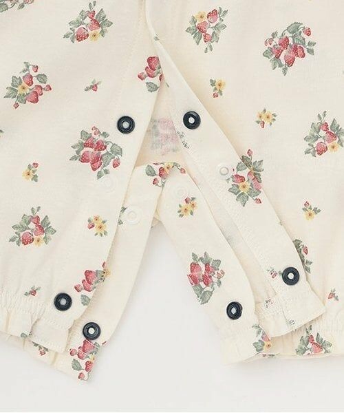 petit main / プティマイン ロンパース | 【弱酸性】肩フリル2WAYオールSS | 詳細6