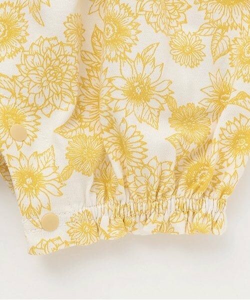 petit main / プティマイン ロンパース | アソート胸切替カバーオール | 詳細6