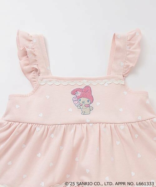 petit main / プティマイン ロンパース | 【サンリオキャラクターズ】カットティアードOPロンパース | 詳細2