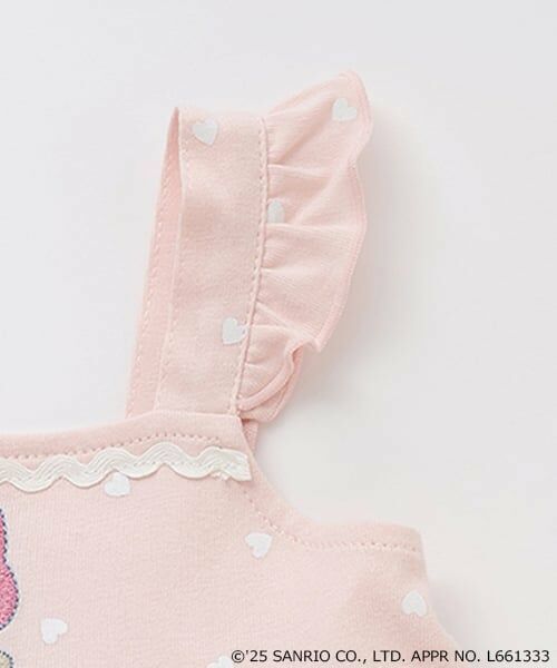 petit main / プティマイン ロンパース | 【サンリオキャラクターズ】カットティアードOPロンパース | 詳細4