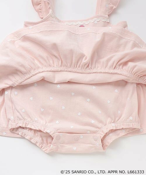 petit main / プティマイン ロンパース | 【サンリオキャラクターズ】カットティアードOPロンパース | 詳細6