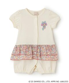 petit main / プティマイン ロンパース | 【サンリオキャラクターズ】切替フリルカバーオール