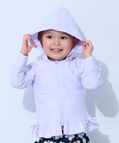 petit main / プティマイン 水着・スイムグッズ | 【SWIM】フリルラッシュガード