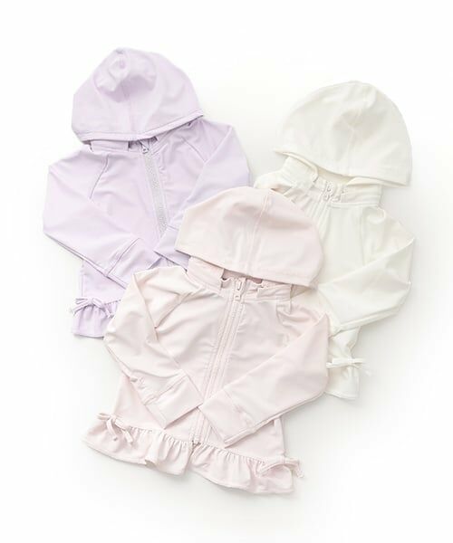 petit main / プティマイン 水着・スイムグッズ | 【SWIM】フリルラッシュガード | 詳細13