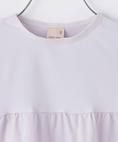 petit main / プティマイン 水着・スイムグッズ | 【SWIM】【リンク】ティアードラッシュガード(キッズ) | 詳細5