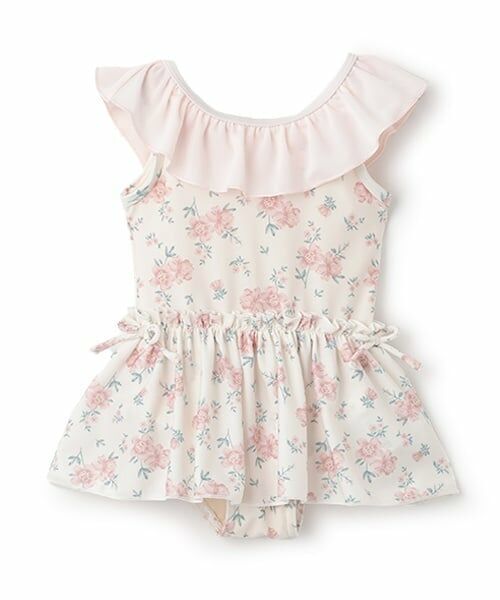 petit main / プティマイン 水着・スイムグッズ | 【SWIM】フリルワンピース水着（ライト ピンク）