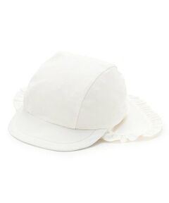 petit main / プティマイン 水着・スイムグッズ | 【SWIM】日除けつきフリルスイムキャップ
