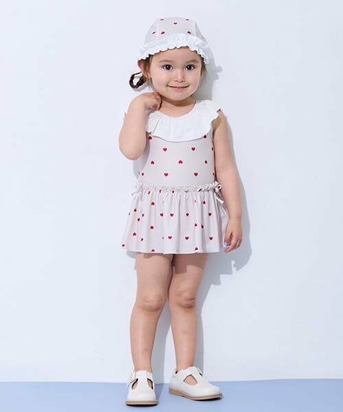 petit main / プティマイン 水着・スイムグッズ | 【SWIM】フリルスイムキャップ | 詳細2