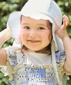 petit main / プティマイン ハット | スカラップサンハット