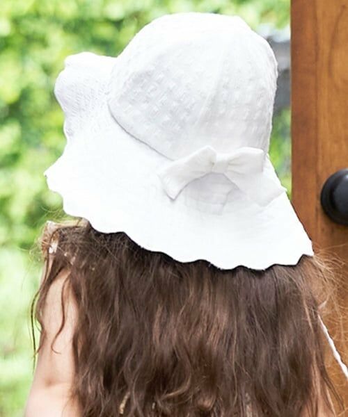 petit main / プティマイン ハット | スカラップサンハット | 詳細2