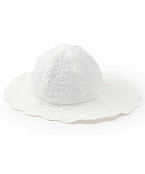 petit main / プティマイン ハット | スカラップサンハット | 詳細9