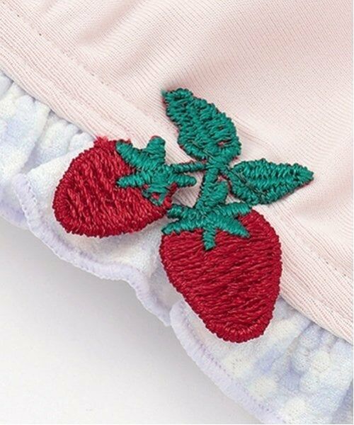 petit main / プティマイン 水着・スイムグッズ | 【SWIM】いちごフリルスイムキャップ | 詳細5