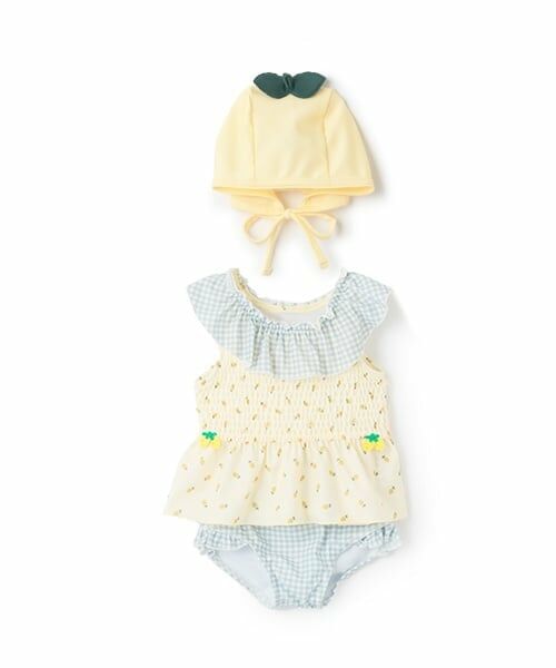 petit main / プティマイン 水着・スイムグッズ | 【SWIM】キャップつきフルーツ総柄ビキニ | 詳細21