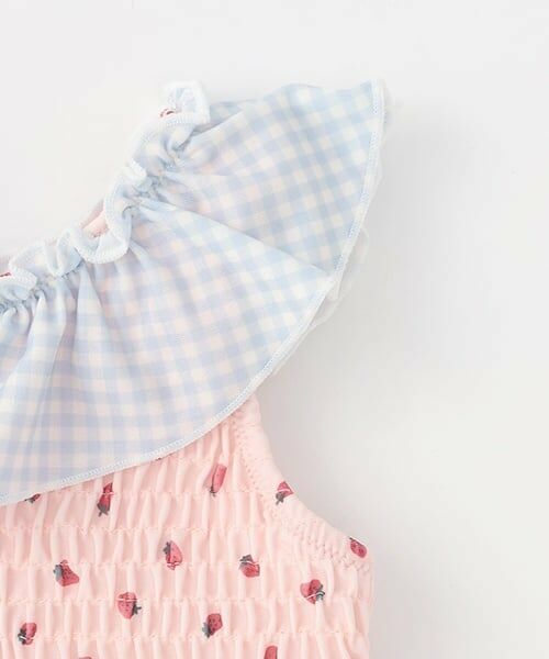 petit main / プティマイン 水着・スイムグッズ | 【SWIM】キャップつきフルーツ総柄ビキニ | 詳細8