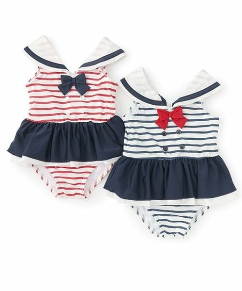 petit main / プティマイン 水着・スイムグッズ | 【SWIM】girlsセーラー水着 | 詳細12