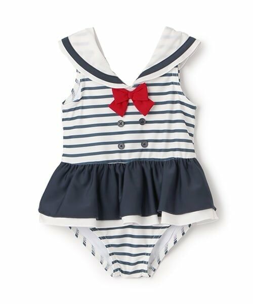 petit main / プティマイン 水着・スイムグッズ | 【SWIM】girlsセーラー水着 | 詳細13