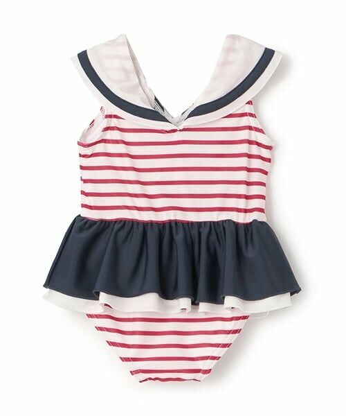 petit main / プティマイン 水着・スイムグッズ | 【SWIM】girlsセーラー水着 | 詳細3