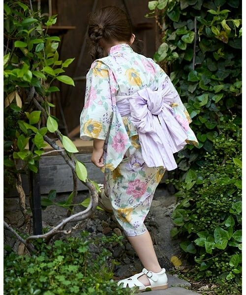 petit main / プティマイン 着物・浴衣・小物類 | 大花柄2way浴衣 | 詳細1