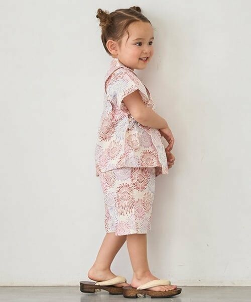 petit main / プティマイン 着物・浴衣・小物類 | girlsアソート甚平 | 詳細1