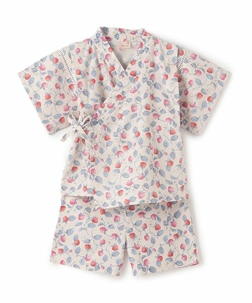 petit main / プティマイン 着物・浴衣・小物類 | girlsアソート甚平（ディープ ピンク）