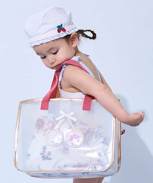 petit main / プティマイン 水着・スイムグッズ | 【SWIM】モチーフプールバッグ（ライト ピンク）