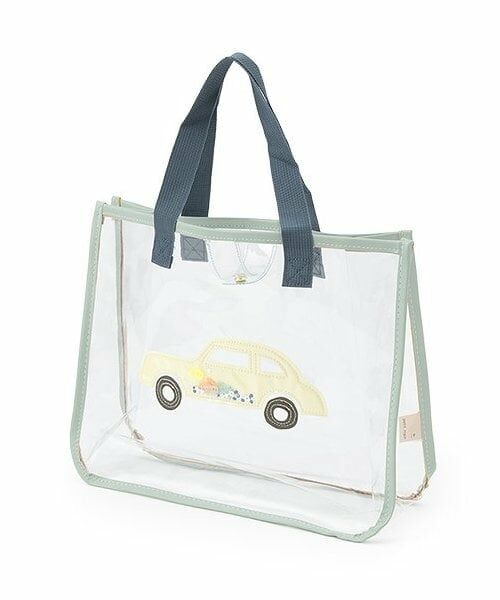 petit main / プティマイン 水着・スイムグッズ | 【SWIM】モチーフプールバッグ（ライト グリーン）