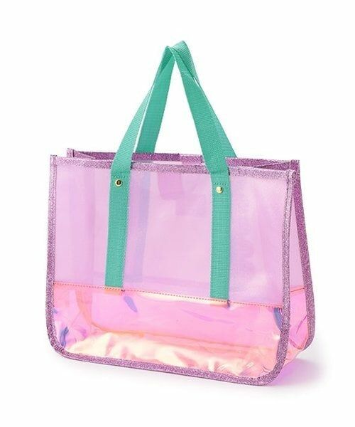 petit main / プティマイン 水着・スイムグッズ | 【SWIM】配色プールバッグ | 詳細1