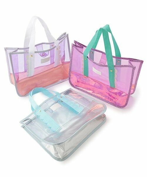 petit main / プティマイン 水着・スイムグッズ | 【SWIM】配色プールバッグ | 詳細7