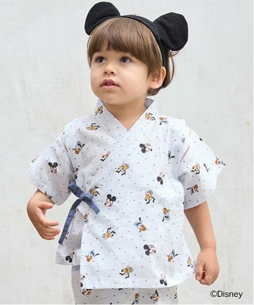 petit main / プティマイン 着物・浴衣・小物類 | 【Disney】総柄甚平 | 詳細5