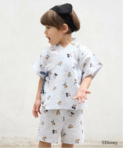 petit main / プティマイン 着物・浴衣・小物類 | 【Disney】総柄甚平 | 詳細6