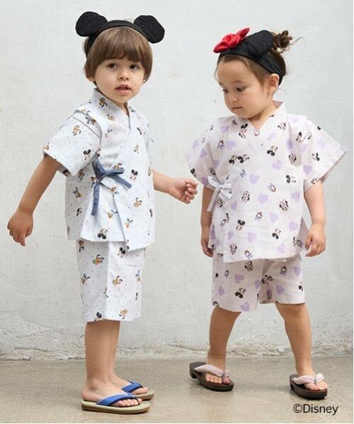 petit main / プティマイン 着物・浴衣・小物類 | 【Disney】総柄甚平 | 詳細7