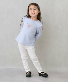 petit main / プティマイン その他パンツ | 【プティプラ】GIRLS10分丈レギンス