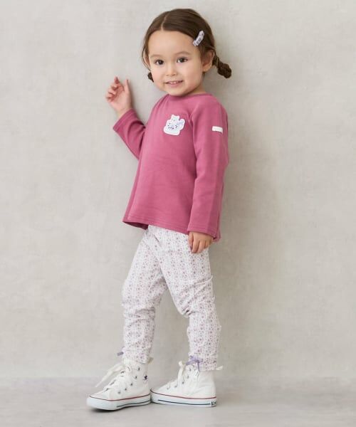 petit main / プティマイン その他パンツ | 【プティプラ】GIRLS10分丈レギンス | 詳細1