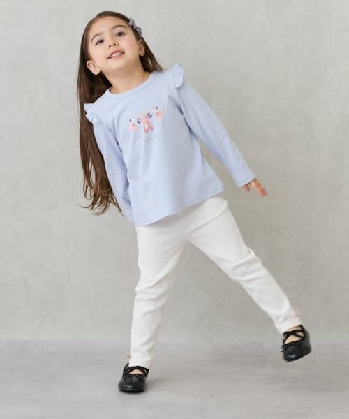 petit main / プティマイン その他パンツ | 【プティプラ】GIRLS10分丈レギンス | 詳細4