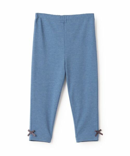 petit main / プティマイン その他パンツ | 【プティプラ】GIRLS10分丈レギンス（ブルー）