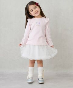 petit main / プティマイン ミニ・ひざ丈スカート | チュールスカート