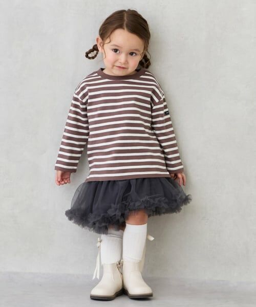 petit main / プティマイン ミニ・ひざ丈スカート | チュールスカート | 詳細4