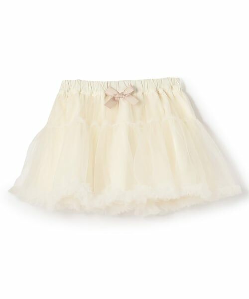 petit main / プティマイン ミニ・ひざ丈スカート | チュールスカート | 詳細5
