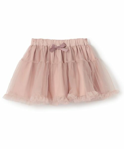 petit main / プティマイン ミニ・ひざ丈スカート | チュールスカート | 詳細6