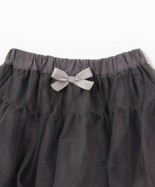 petit main / プティマイン ミニ・ひざ丈スカート | チュールスカート | 詳細9