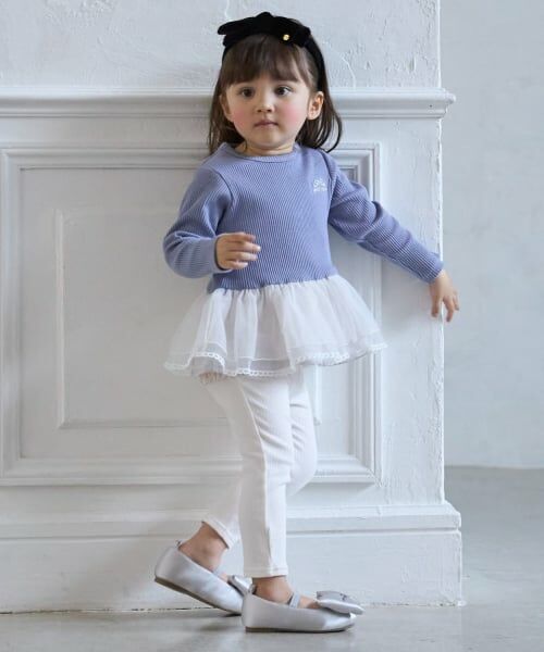 petit main / プティマイン その他パンツ | バックフリルレギンス | 詳細2