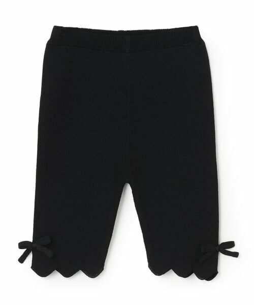 petit main / プティマイン ショート・ハーフ・半端丈パンツ | 【リンク】ニットバイカーパンツ | 詳細5